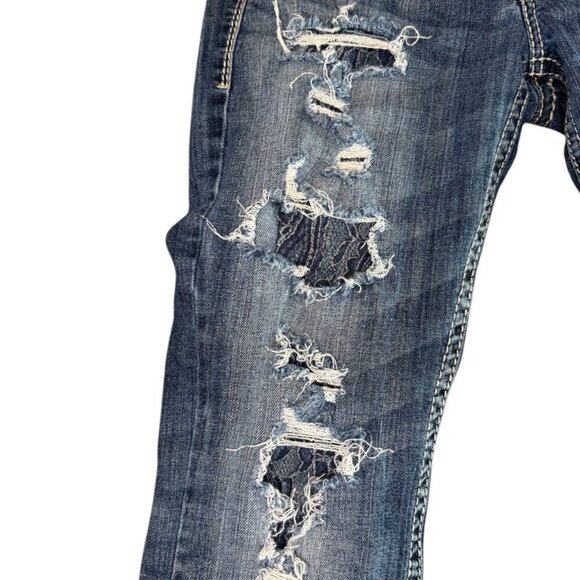 Siilver Jeans "Tuesday Low Slim Bootcut" w27/l33 - Picture 7 of 9